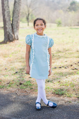 Sissy Dress w/ Lace in Christmas Plaid