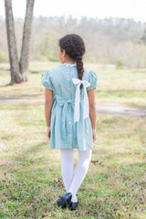 Sissy Dress w/ Lace in Christmas Plaid