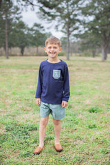 Boy Shorts in Wimbledon Plaid