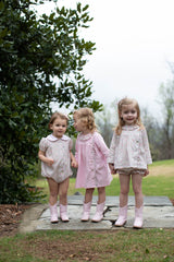 Brooke Scalloped Bubble in Betsy Ann Liberty Pink