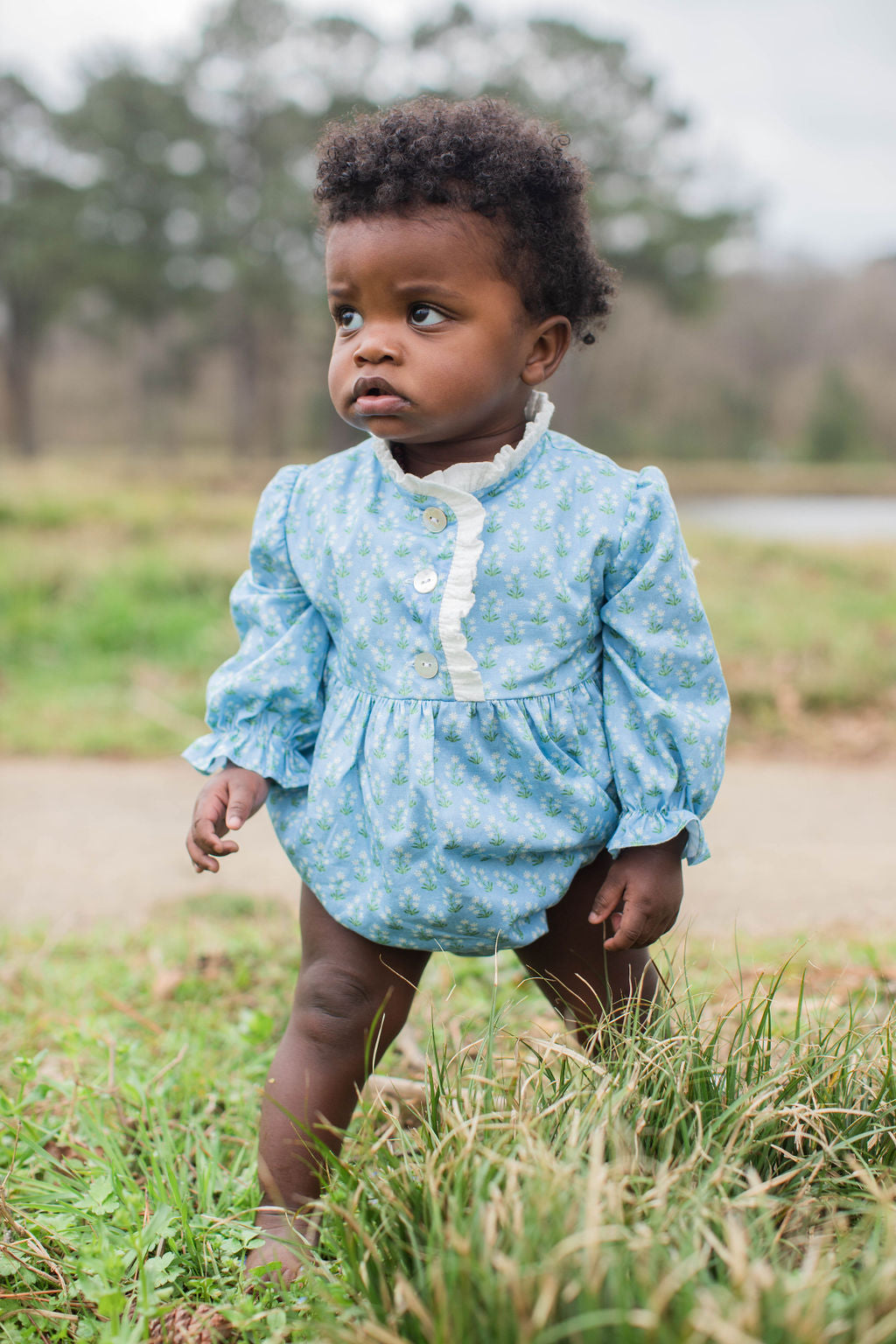 Ellie Bubble in Jayne Mini Block Hannah Kate Clothing