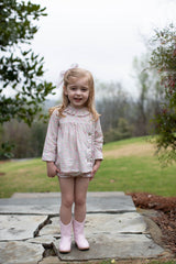 Clara Top Long Sleeve in Betsy Ann Liberty Pink
