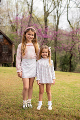 Avery Top Long Sleeve in Bows & Blooms