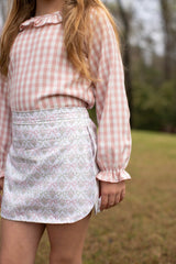 Sadie Skort in Bows & Blooms