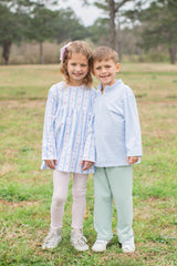 Mia Knit Top Premium in Ring Around the Rosie Knit