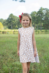 Coco Knit Dress Sleeveless Premium in Game Day Knit