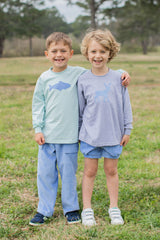 Finn Shorts in Marine Blue Non-Wrinkle Cord
