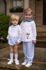 Bloomer Pants Long in Georgetown Plaid