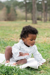 Virginia Bubble Long Sleeve in Lavender Fields