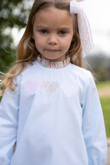 Caroline Dress Long Sleeve in Seamist Superfine Twill
