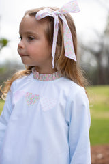 Caroline Dress Long Sleeve in Seamist Superfine Twill