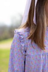 Josephine Dress in Kate Mini Block