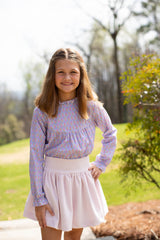 Alie B. Skirt in Ballet Pink Non-Wrinkle Corduroy