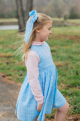 Frances Wrap Dress in Playdate Plaid