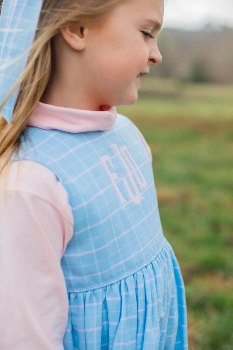 Frances Wrap Dress in Playdate Plaid