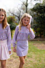 Macy Top in Kate Mini Block