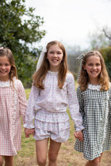 Annabelle Top Long Sleeve in Bows & Blooms
