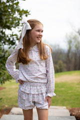 Izzie Shorts in Bows & Blooms
