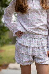 Izzie Shorts in Bows & Blooms