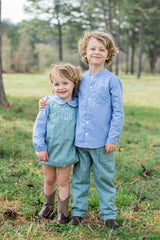 Thomas Bubble in Wimbledon Plaid