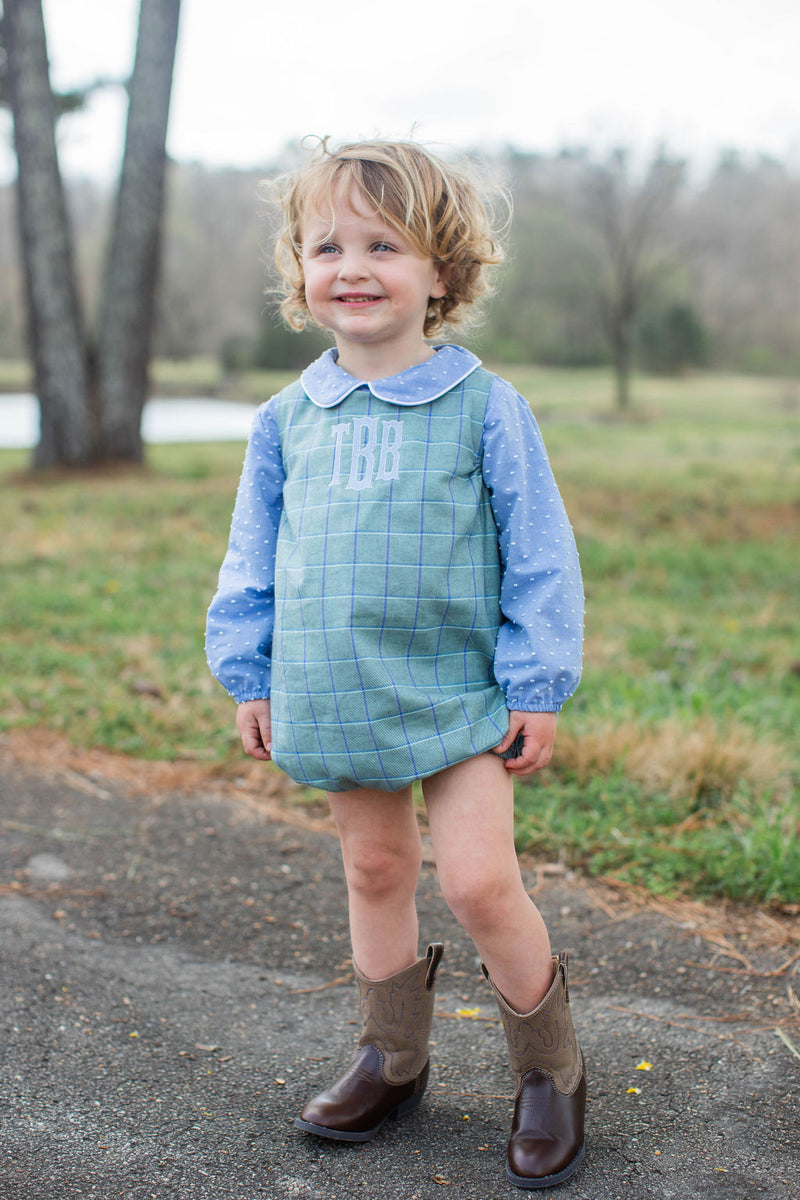 Thomas Bubble in Wimbledon Plaid
