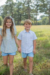 Cooper Shorts in Blue Boy Couture