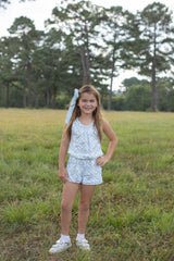 Pixie Knit Romper Premium in Grand Slam Knit