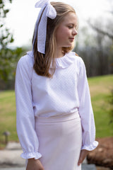 Sadie Skort in Ballet Pink Non-Wrinkle Corduroy