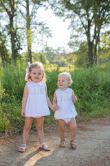 Bloomer Panties in Bitty Dot Pink Pique