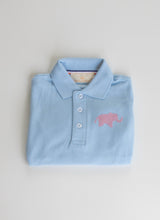 Boy Polo Long Sleeve Light Blue with Mini Elephant