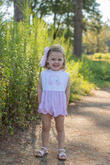 Elliott Bubble Sleeveless in Pink Windowpane
