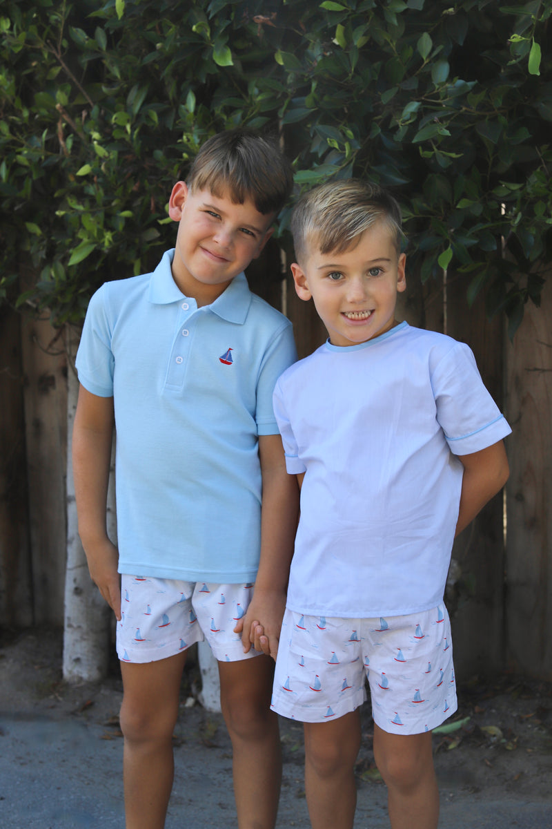 Boy Shorts in Set Sail