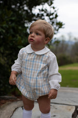 David Shirt Long Sleeve in Ivory Gauze