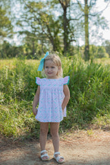 Ireland Top in Watercolor Mermaids