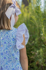 Daisy Top in Blue Liberty Floral