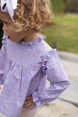 Macy Top in Kate Mini Block