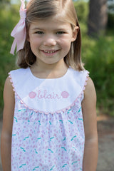 Bonnie Dress in Watercolor Mermaids