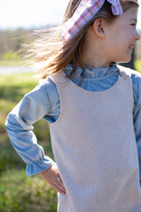 Mary Ann Jumper in Toast Non-Wrinkle Corduroy