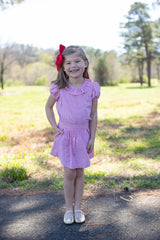 Kate Skirt in Red Windowpane