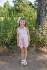 Parker Playsuit in Liberty Pink Botanical