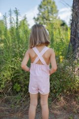 Parker Playsuit in Liberty Pink Botanical