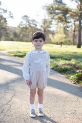 Harry Bubble Short w/ No Pocket in Toast Non-Wrinkle Corduroy