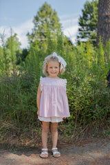 Greer Top in Liberty Pink Botanical