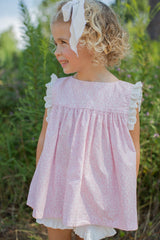 Greer Top in Liberty Pink Botanical