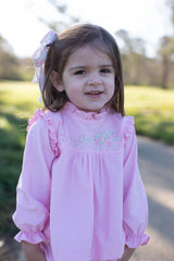 Macy Top in Baby Pink Corduroy