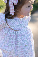 Julianne Dress in Bows & Blooms