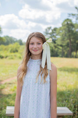 Avery Dress Sleeveless in Scalloped Summer