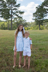 Cooper Shorts Lined in White Pique