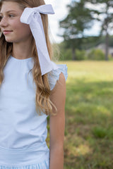 Bradford Top in Seamist Superfine Twill