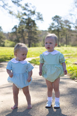 Forrest Bubble Short Sleeve in French Blue Check